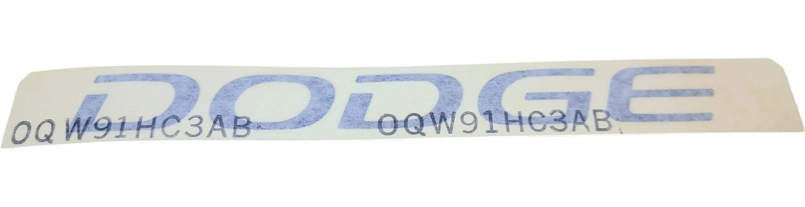 For Mopar Decal Dodge Part # QW91HC3AB