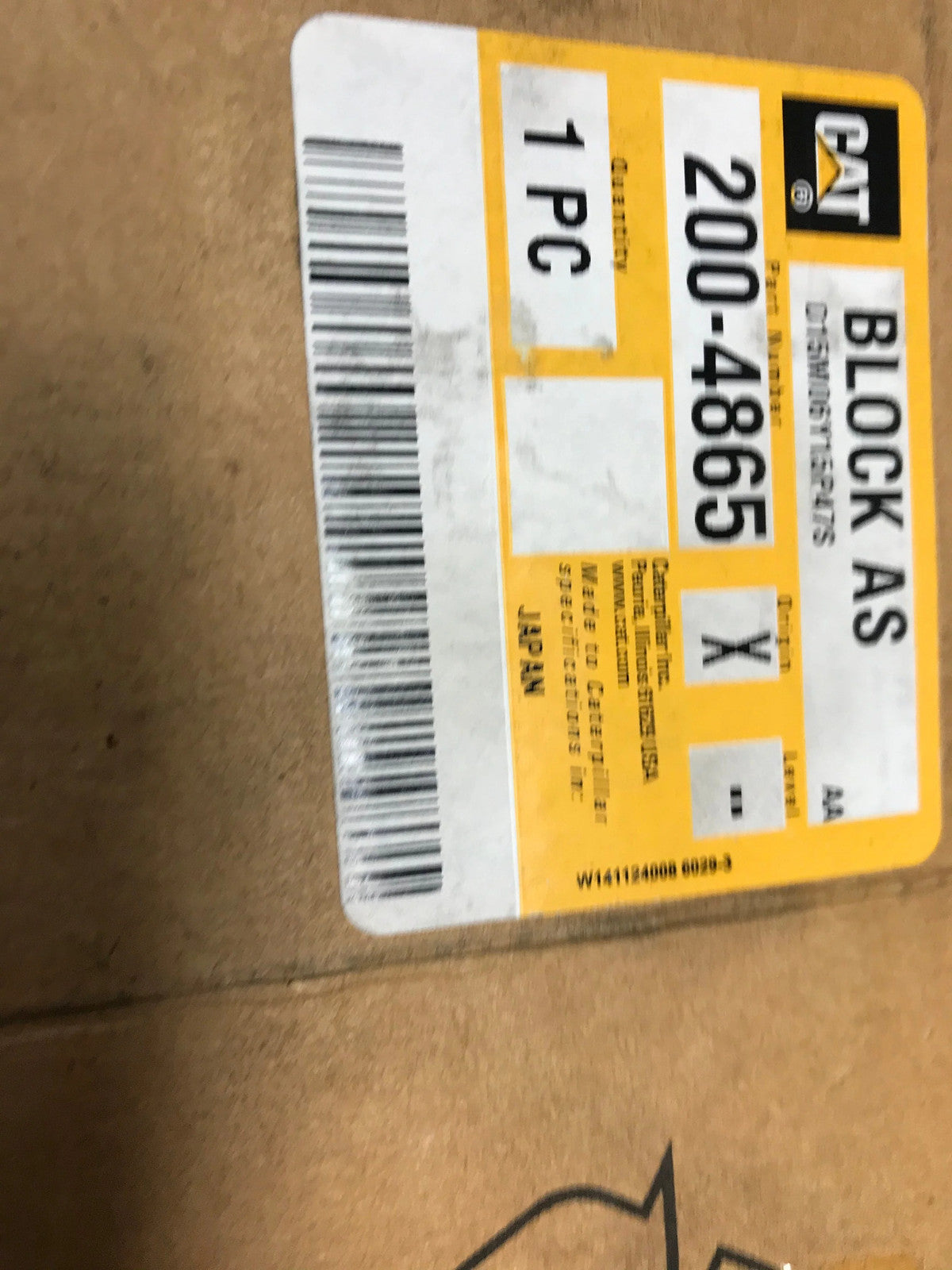 For Caterpillar Block As Part # 2004865