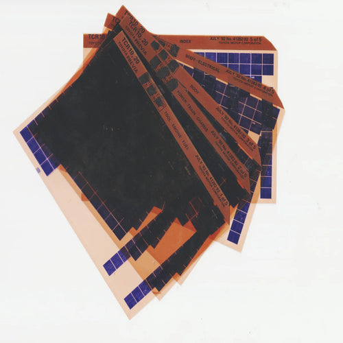 1990-1992 Fits Toyota Previa "TCR10, TCR20" Parts Microfiche Slides July 1992