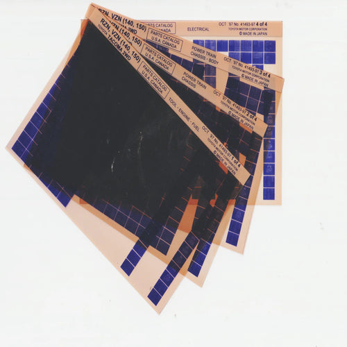 1995-1998 Fits Toyota Tacoma 2WD (RZN, VZN) Parts Microfiche Slides October 1997
