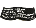 For AGCO Decal Hydraulic Oil Part # 71393255