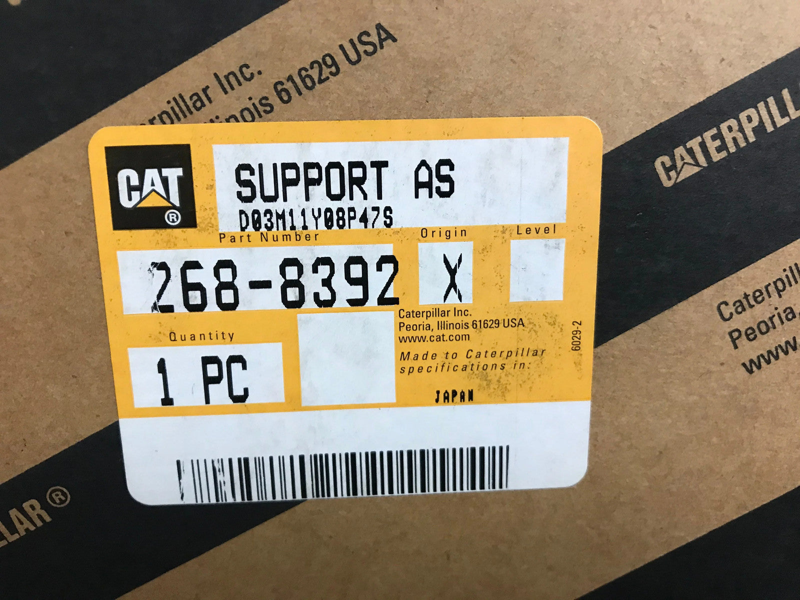 For Caterpillar Support As Part # 2688392
