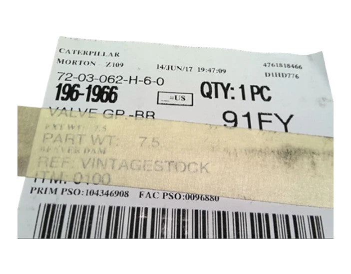 For Caterpillar Valve Gp Br Part # 1961966
