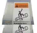 For CNHi Decal Warning Part # 182183A2