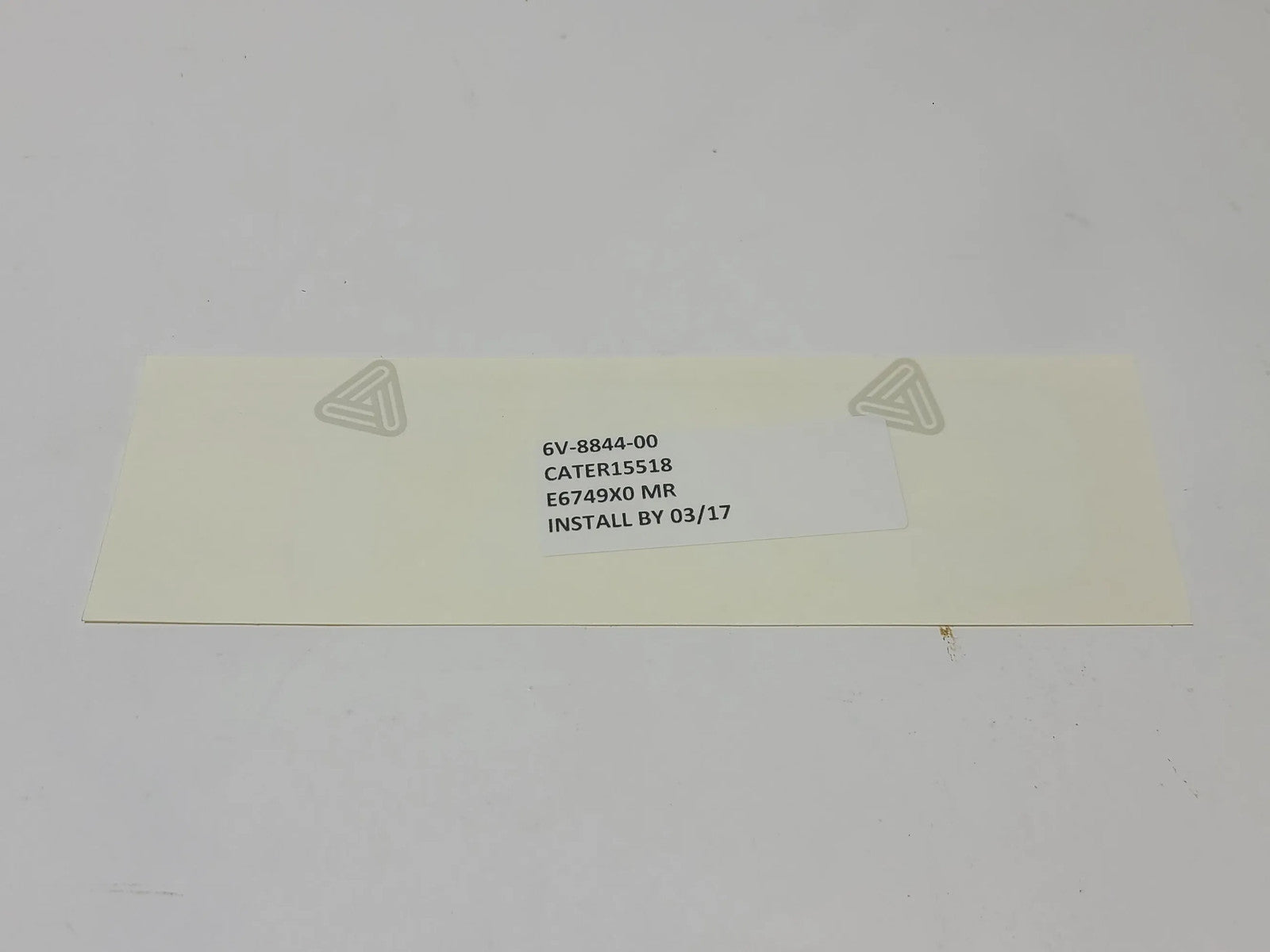 New Old Stock Film Part # 6V8844 For Caterpillar