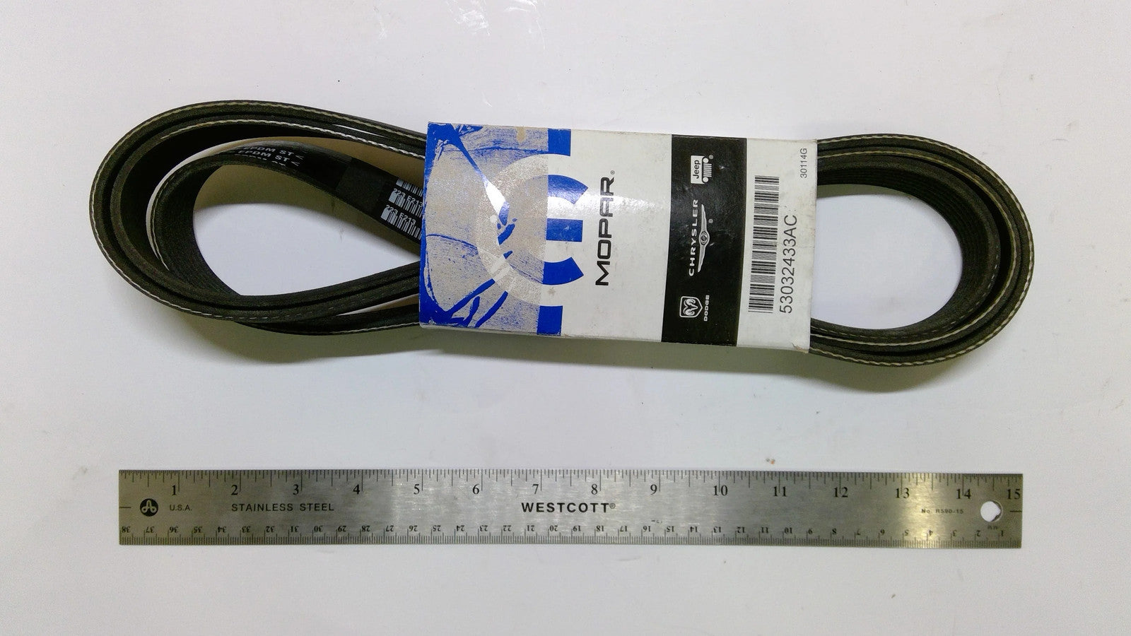 For Mopar Accessory Drive Belt Part # 53032433AC