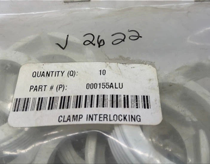 For Paccar Corporate 10PK Clamp Interlocking Rp Part # 000155ALU