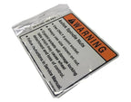 New Old Stock Label-axilok Warning E Part # 24-01092-000 For Daimler Trucking