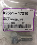 New Old Stock Bolt Wheel 1/2 Part # K2561-17210 For Kubota Tractors