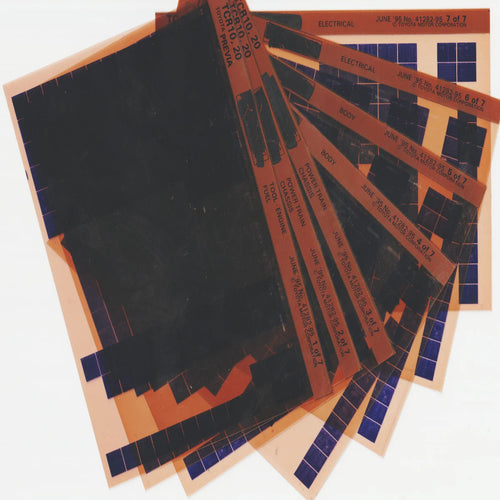 1990-1995 Fits Toyota Previa "TCR10, TCR20" Parts Microfiche Slides June 1995