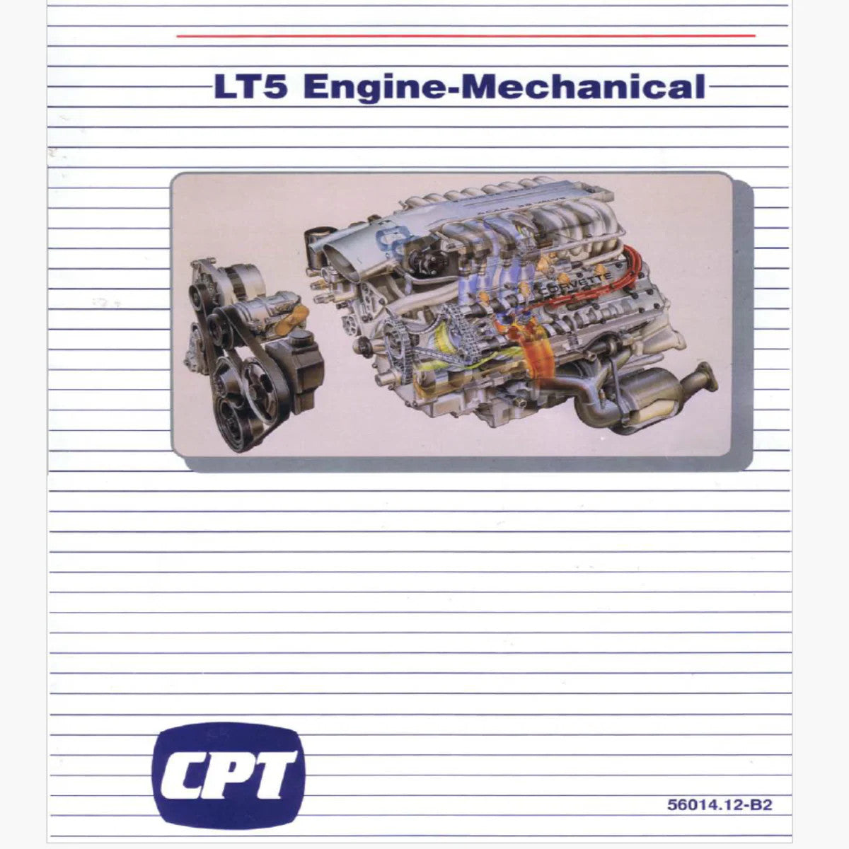 1990 Corvette LT5 Technical Documentation Manual Set