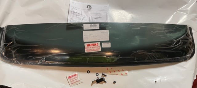For Mopar Deflector Kit Air Part # 82211594