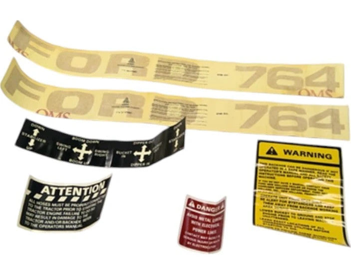 For CNHi Kit Decals Part # 9610746