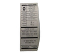 For Mopar Tire Pressure Label Part # 5264900AA