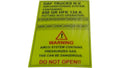 For Paccar Corporate Instruct Plate Part # 1408505PAC