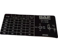 For Paccar Corporate Instruct Plate Part # 1405790PAC