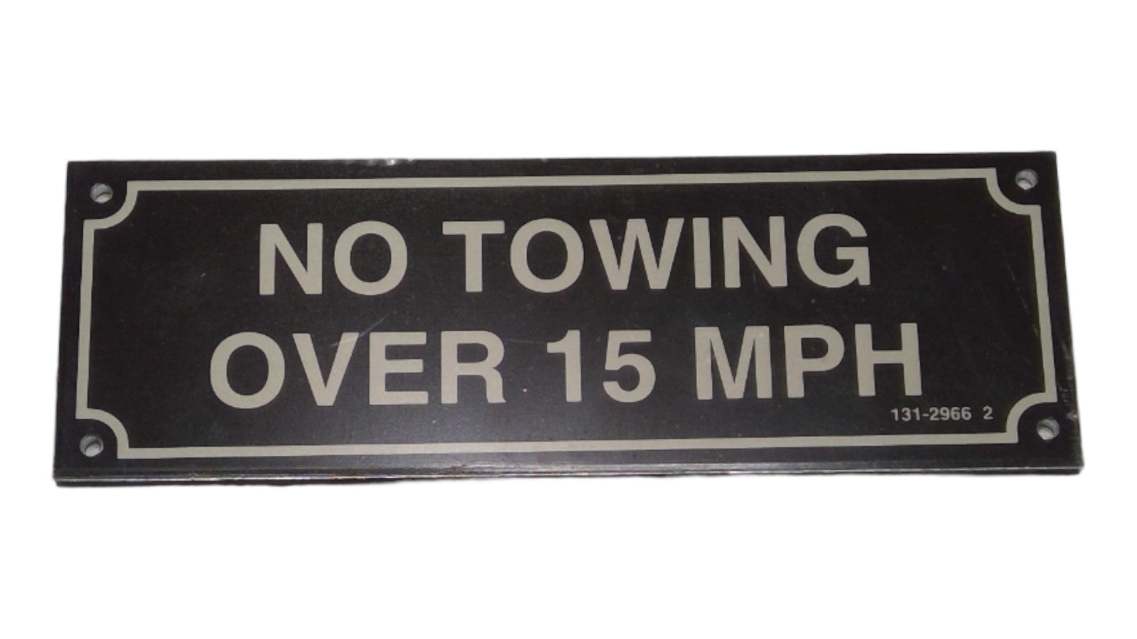 New Old Stock Plate-ident Part # 1312966 For Caterpillar