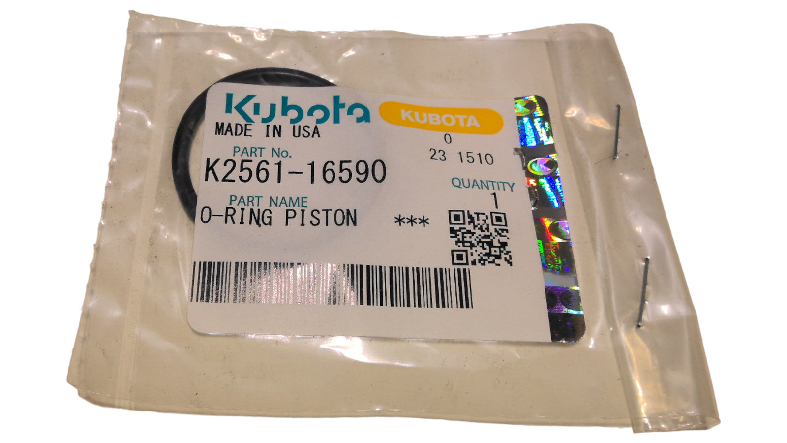 New Old Stock O Ring Piston Part # K2561-16590 For Kubota Tractors