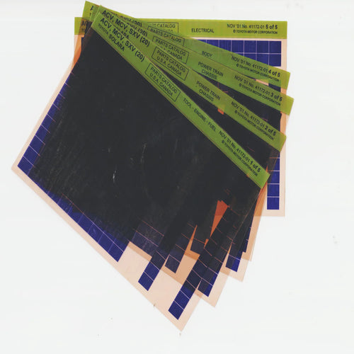 1998-2002 Fits Toyota Solara (ACV, MCV, SXV20) Parts Microfiche November 2001
