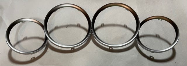 For Mopar Trim Ring Part # 68078147AA