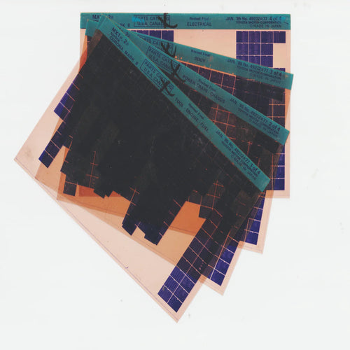 1987-1992 Fits Toyota Corona "MX1, MX2" Parts Microfiche Slides January 1985