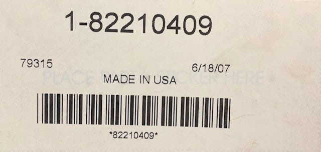 For Mopar Cover Kit Part # 82210409