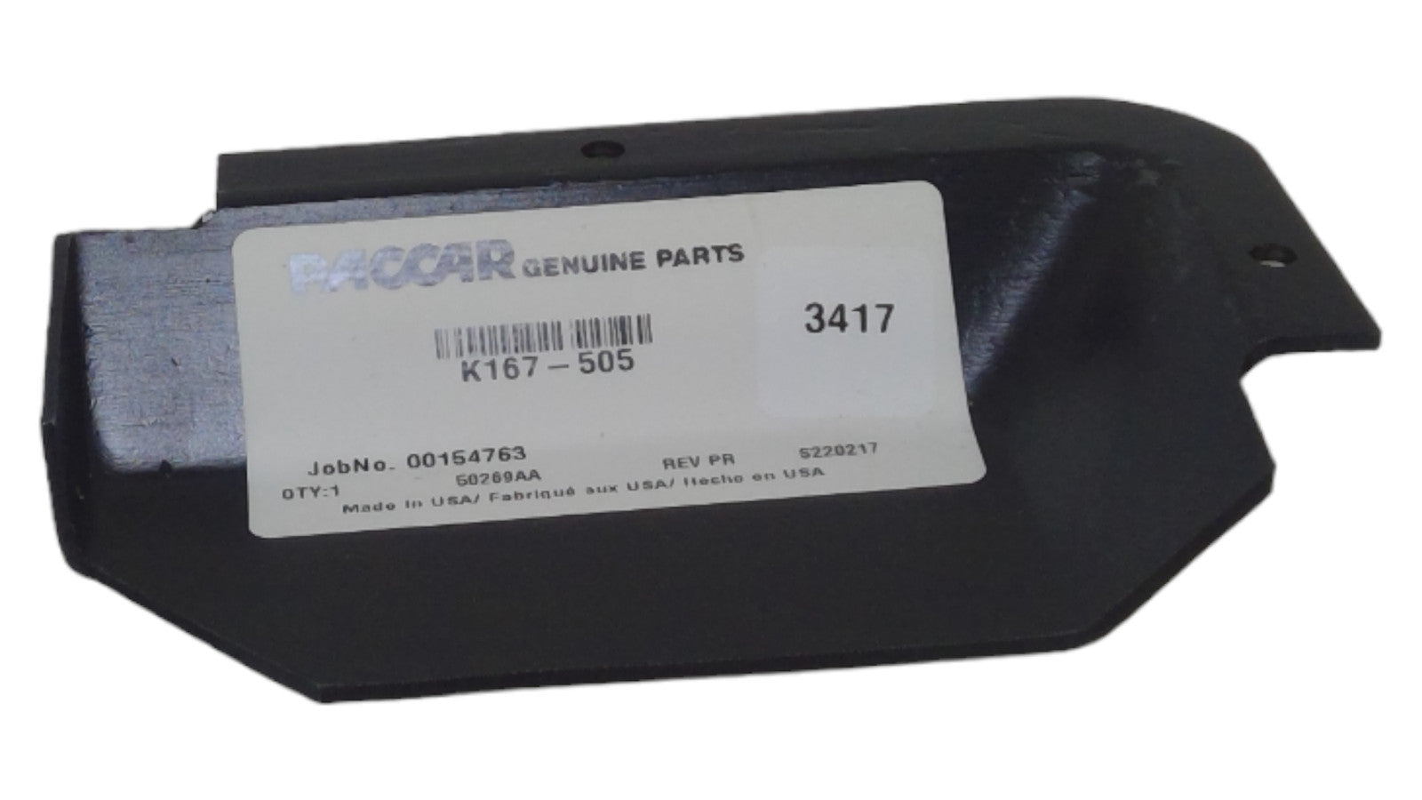 New Old Stock Trim-cover Fan ABS Blk Part # K167-505 For Kenworth