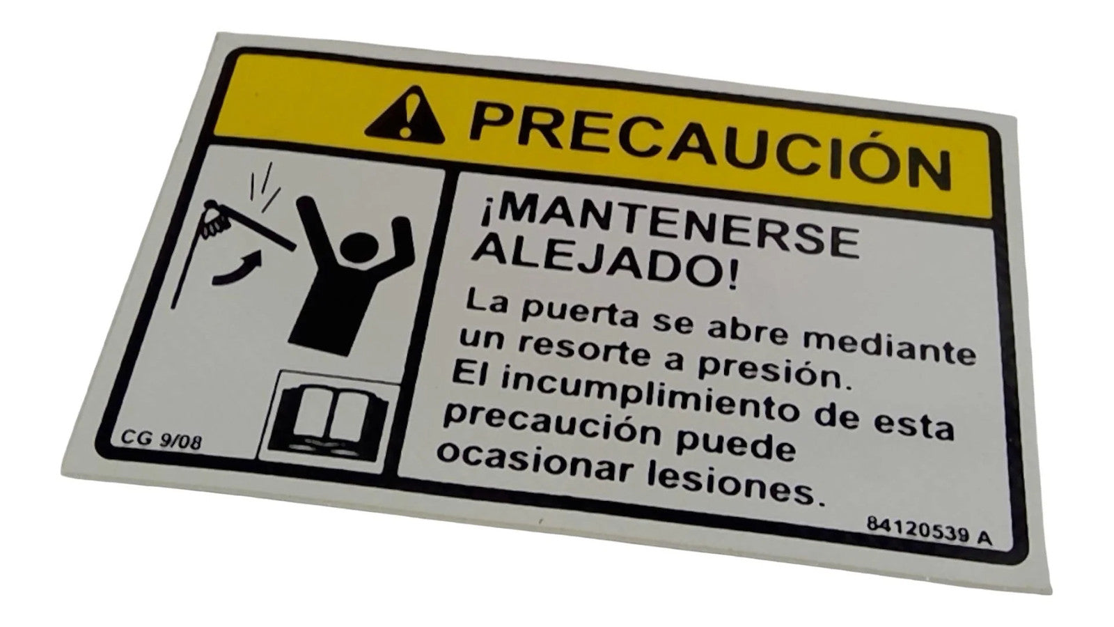 For CNHi Decal Part # 84120539