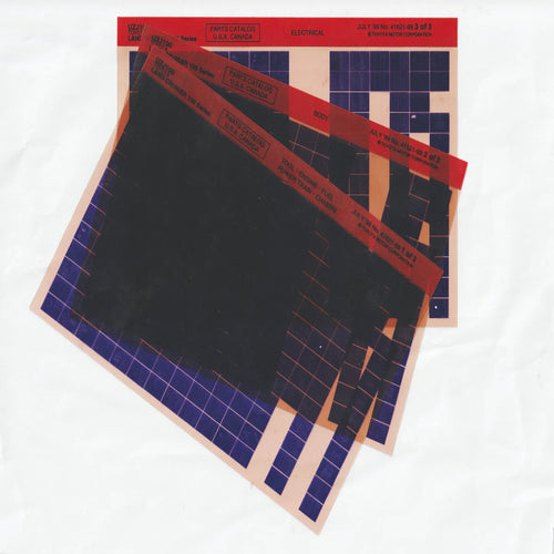 1998-1999 Fits Toyota Landcruiser "UZJ100" Parts Microfiche July 1999