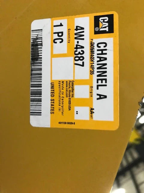 For Caterpillar Europe Channel A Part # 4W4387