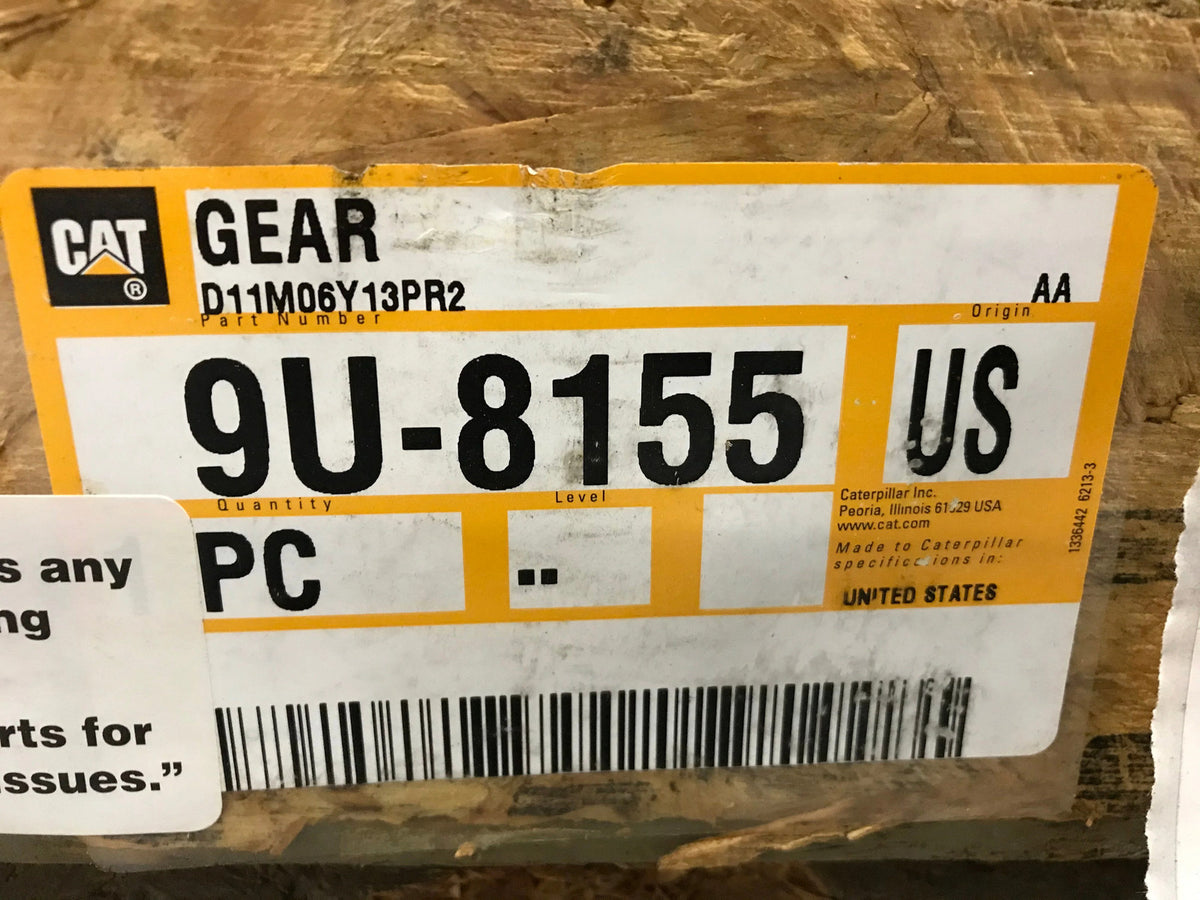 For Caterpillar Gear Part # 9U8155