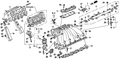 New 1992-1998 Fits Acura TL / Vigor Clamp, Fast Idle Hose, Part # 19518-P1R-000