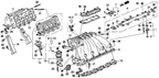New 1992-1998 Fits Acura TL / Vigor Clamp, Fast Idle Hose, Part # 19518-P1R-000