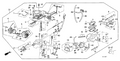 Honda New 1984-1987 Fits Honda Civic Diaphragm Set (Hac), Part # 16042-PE0-921