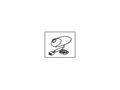 Acura New 2004 Fits Acura RL Xm Antenna Assembly Premium White Pearl, Part # 39150-SZ3-A71ZE