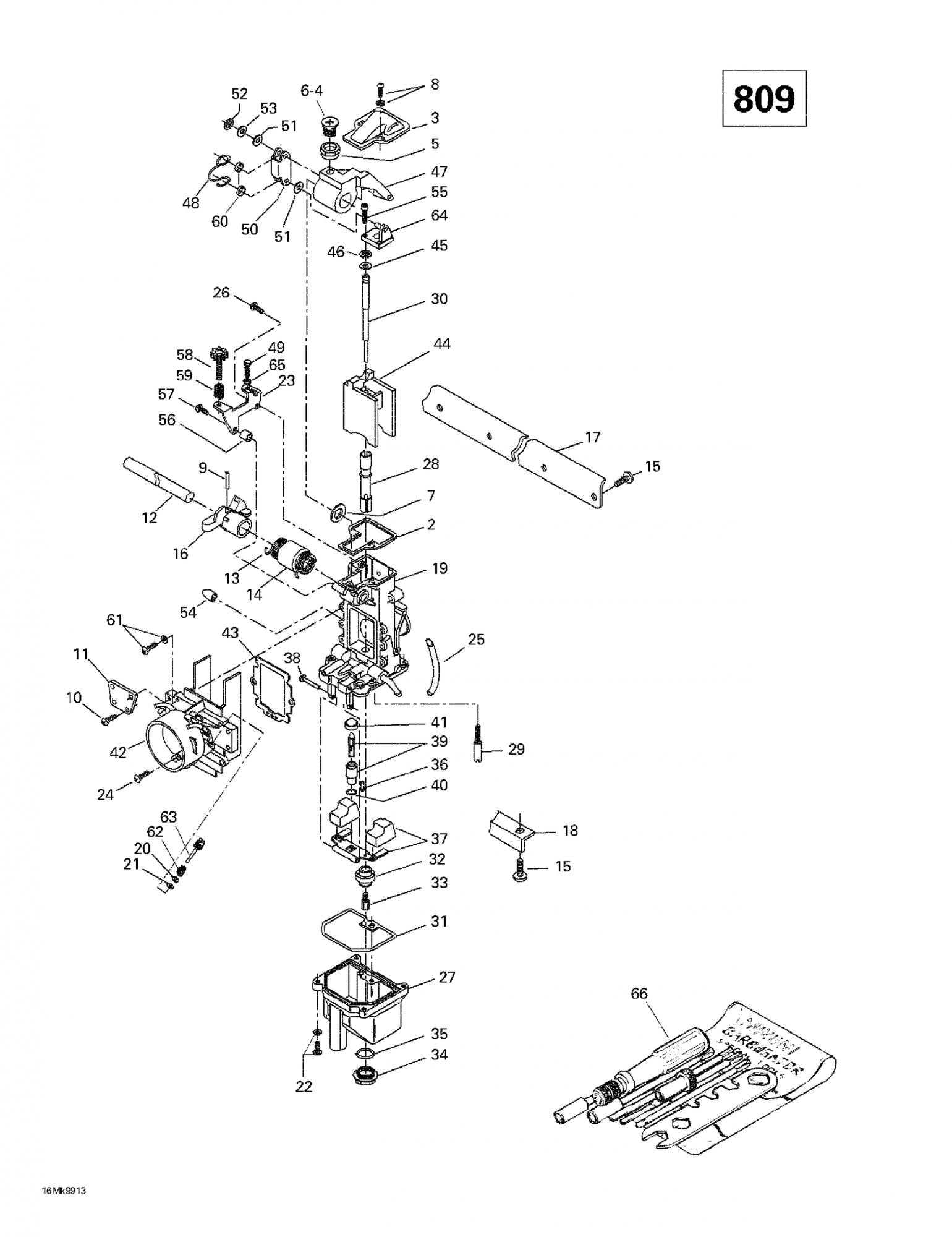 Fits 1996-2000 Ski-Doo Formula III 600/700/800 / Formula III 700 R Models Bolt Formula Iii 800., OEM Part # 404137400