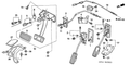 New 2001-2002 Fits Acura MDX Stay, Throttle Wire, Part # 17930-S3V-A00