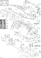 Fits 2001/2003/2004/2005 Can-Am Traxter XL / Traxter XL, 7448 Models Hex Plastite Screw M6.81 X 45, OEM Part # 243164540