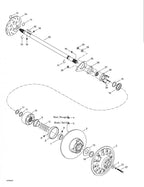 Fits 1996-2007 Ski-Doo Formula Deluxe 380 F / Formula Deluxe 380/500 Models O'ring, OEM Part # 414928900