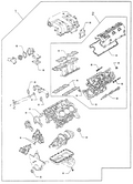Honda New 1996-1997 Fits Honda Passport Gasket Set, Engine Head Overhaul, Part # 58781-27200
