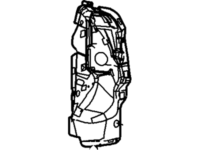 Ford New 2003-2007 Fits Ford / Mercury Freestar / Windstar / Monterey Pillar - Rear Base No. 41039 Position Driver Side, Part # 3F2Z1741039BA