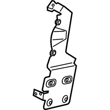 Acura New 2004-2008 Fits Acura TL Bracket, Driver Side Radio, Part # 39161-SEP-A00