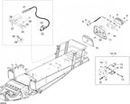 Fits 1997-2006 Ski-Doo Expedition 600 H.O. SDI / Expedition V-1000 Models RH Protector, OEM Part # 572089400