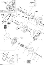 Fits 2003-2006 Ski-Doo Expedition 550F / Grand Touring 380 F/550 F Models Slider Shoe, Rear, OEM Part # 417126539