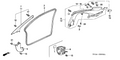 Honda New 2006-2008 Fits Honda Civic Cap, Coat Hook *YR327L* (PEARL IVORY), Part # 84132-SVA-A01ZC