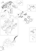 Fits 1996-2007 Ski-Doo Elite 1500 1st Edition / Expedition TUV 1300 (Europe) Models Washer, OEM Part # 517258600