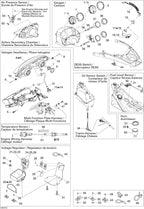 Fits 2005-2007 Ski-Doo Mach Z 1000 SDI / Mach Z 1000 SDI Adrenaline & X Models Cap, OEM Part # 508000465