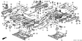 Honda New 2002-2004 Fits Honda CR-V Cover, L. RR. Seat Foot (Inner) *YR203L* (A) (SADDLE), Part # 82597-S9A-003ZB