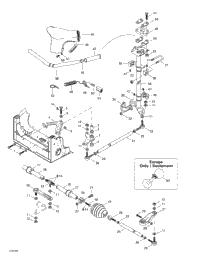 Fits 1998-2002 Ski-Doo Formula III 600 LT / Formula III 600 R/700 R Models Pivot Support, OEM Part # 506138400