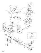 Fits 1998-2002 Ski-Doo Formula III 600 LT / Formula III 600 R/700 R Models Pivot Support, OEM Part # 506138400